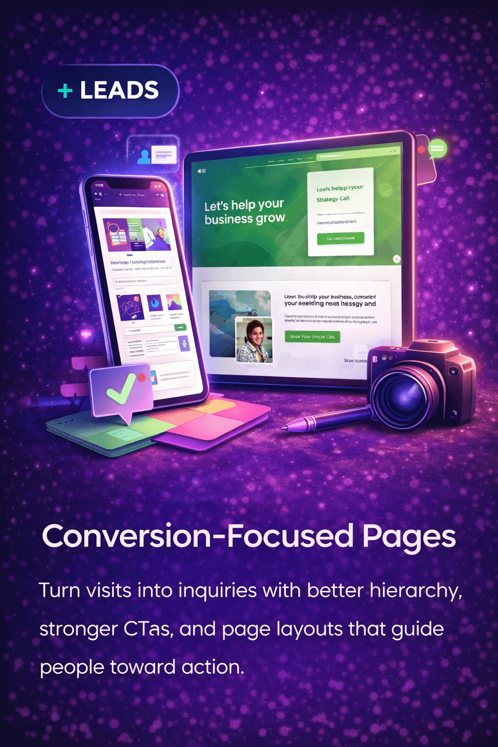 Conversion-Focused Pages